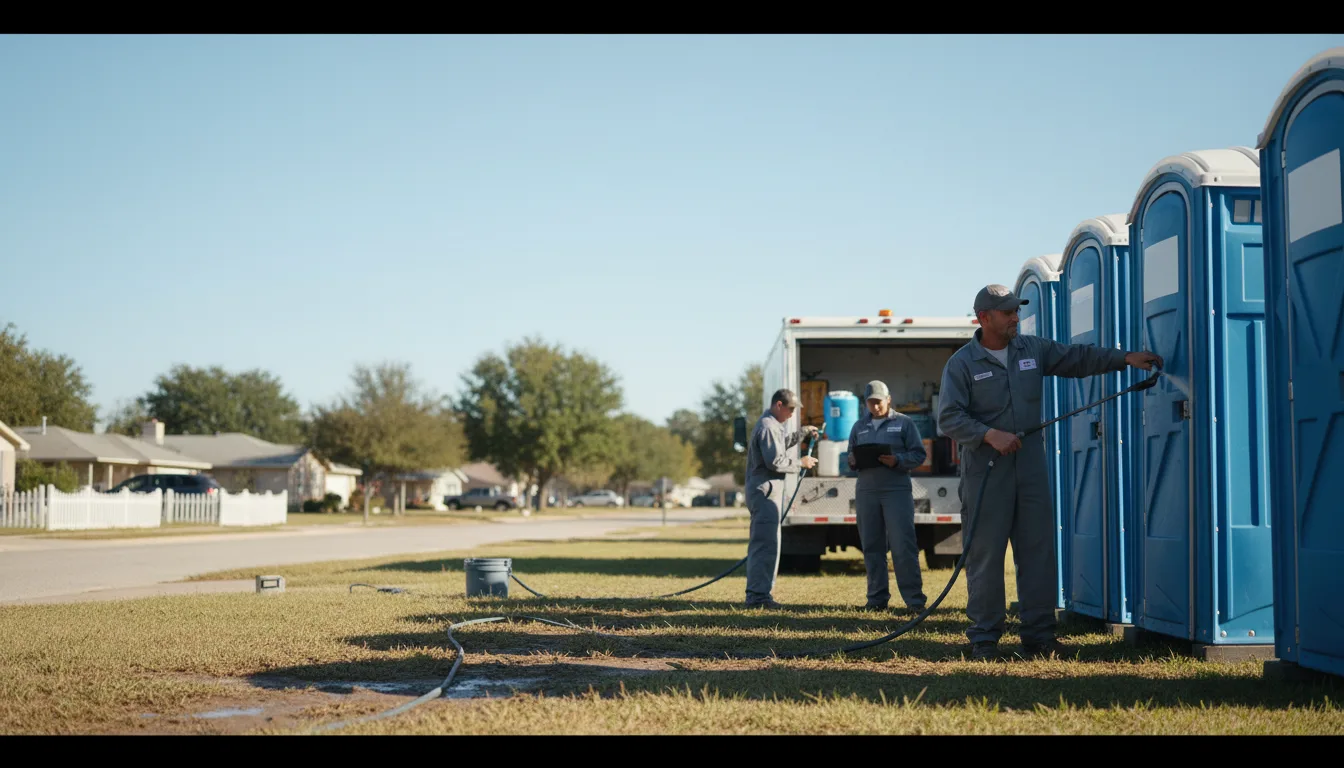Long-Term Portable Toilet Rental in Dumont, IA near me